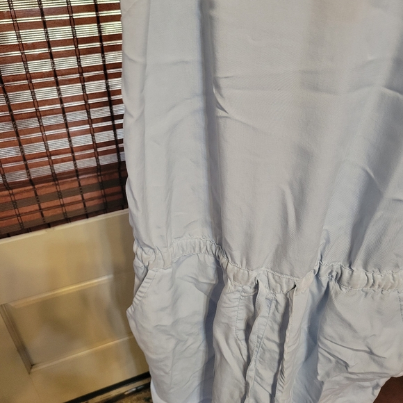 Light Blue Spaghetti Strap Jumpsuit - Picture 7 of 13